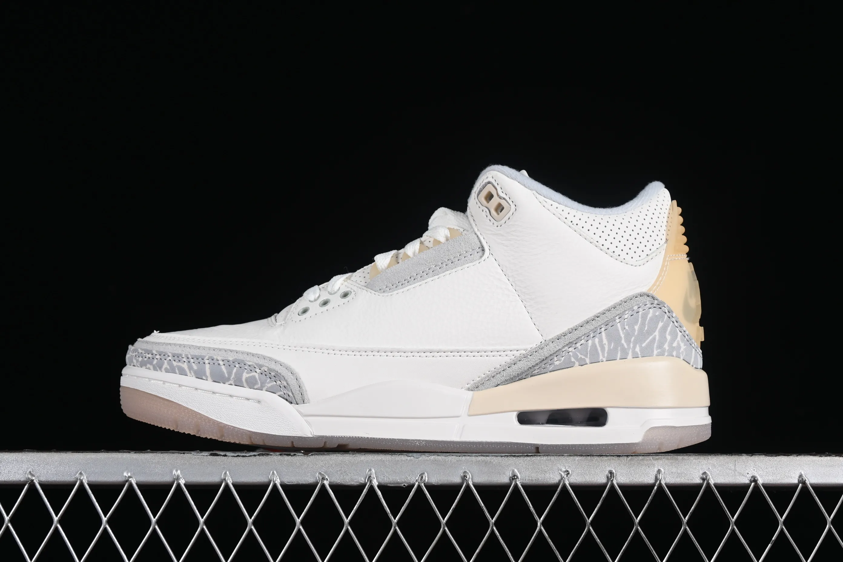 All categories Air Jordan Jordan series basketball shoes Air Jordan 3 C version Air Jordan 3 "Craft Ivory" AJ3 Joe 3 ivory white full first layer FJ9479-100
